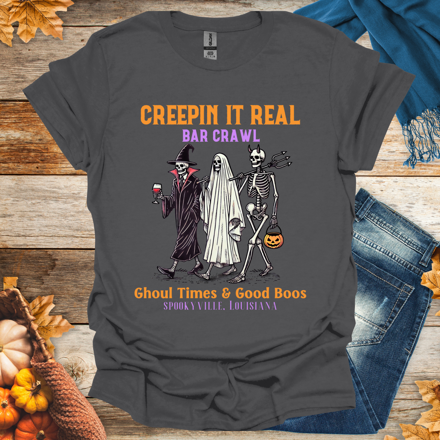 Creepin It Real Bar Crawl T-Shirt