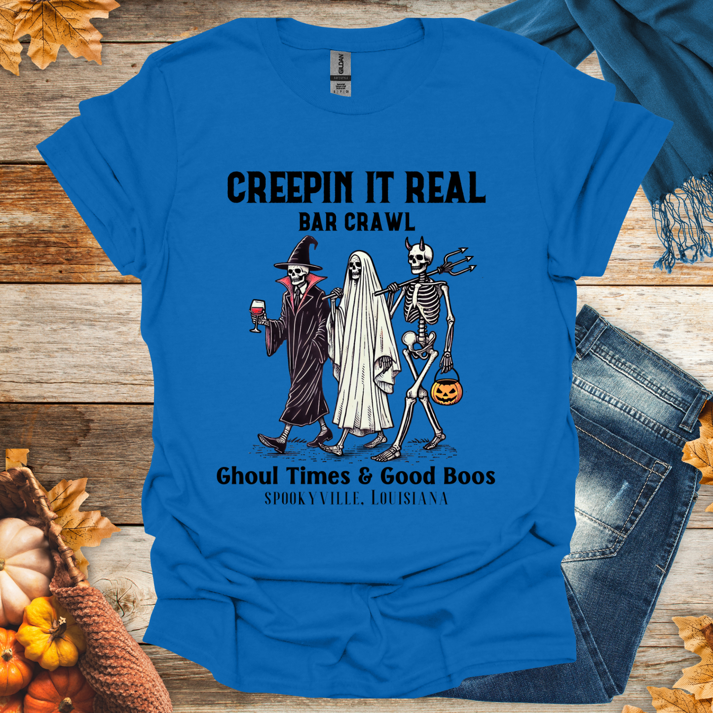 Creepin It Real Bar Crawl T-Shirt