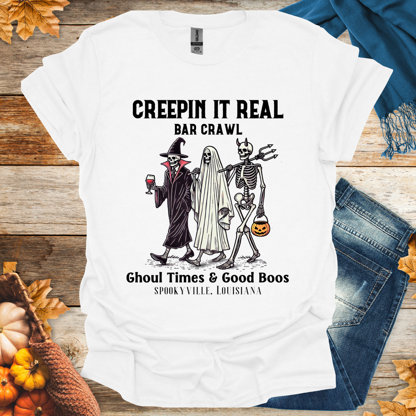 Creepin It Real Bar Crawl T-Shirt