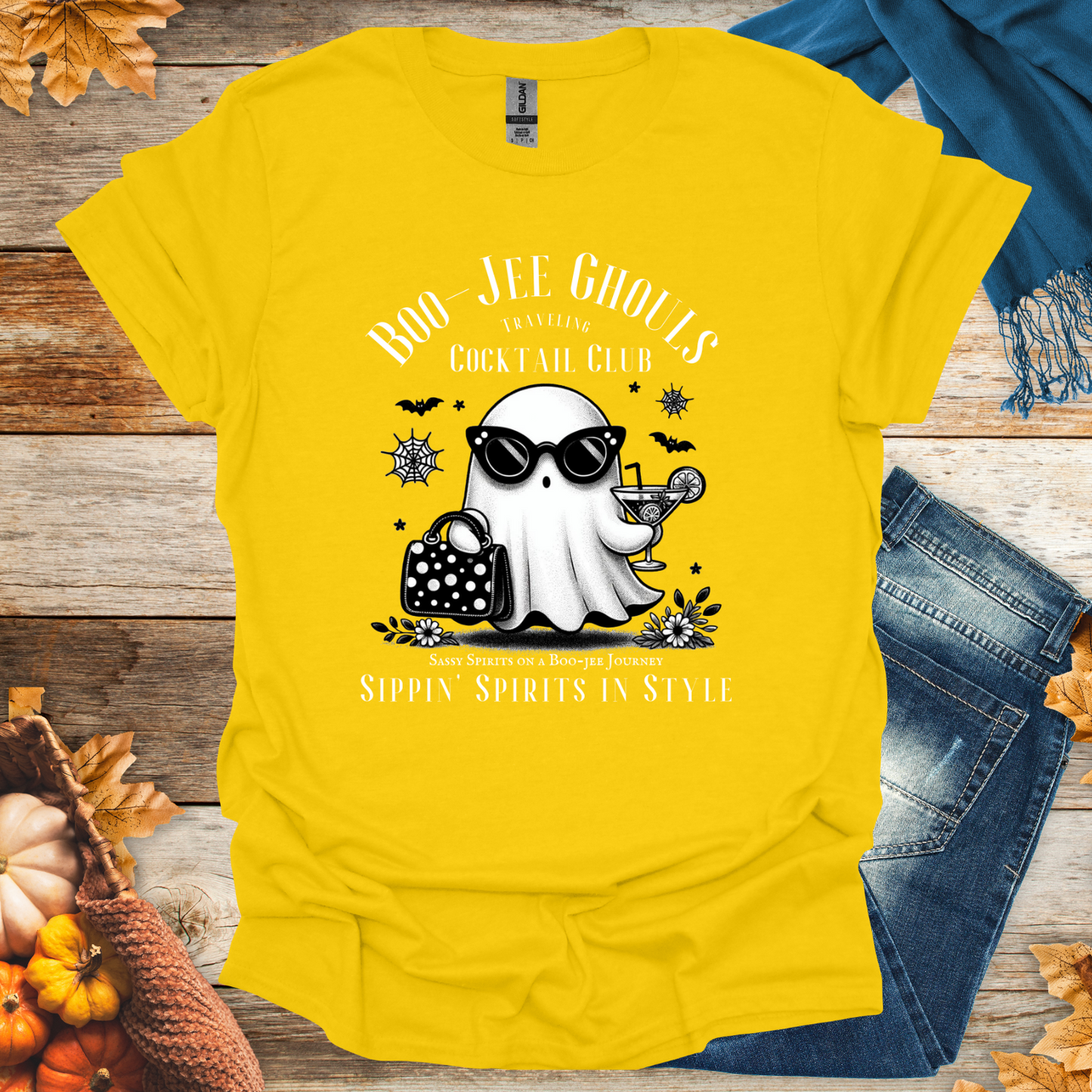 Boo-Jee Travel Cocktail Club T-Shirt