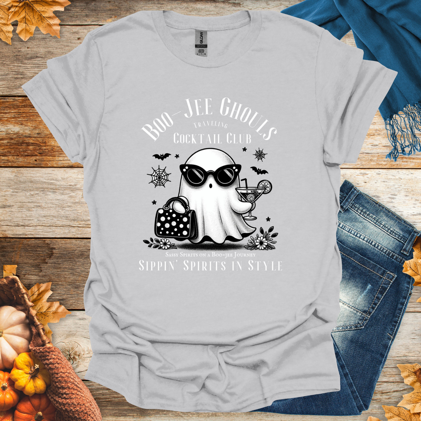 Boo-Jee Travel Cocktail Club T-Shirt