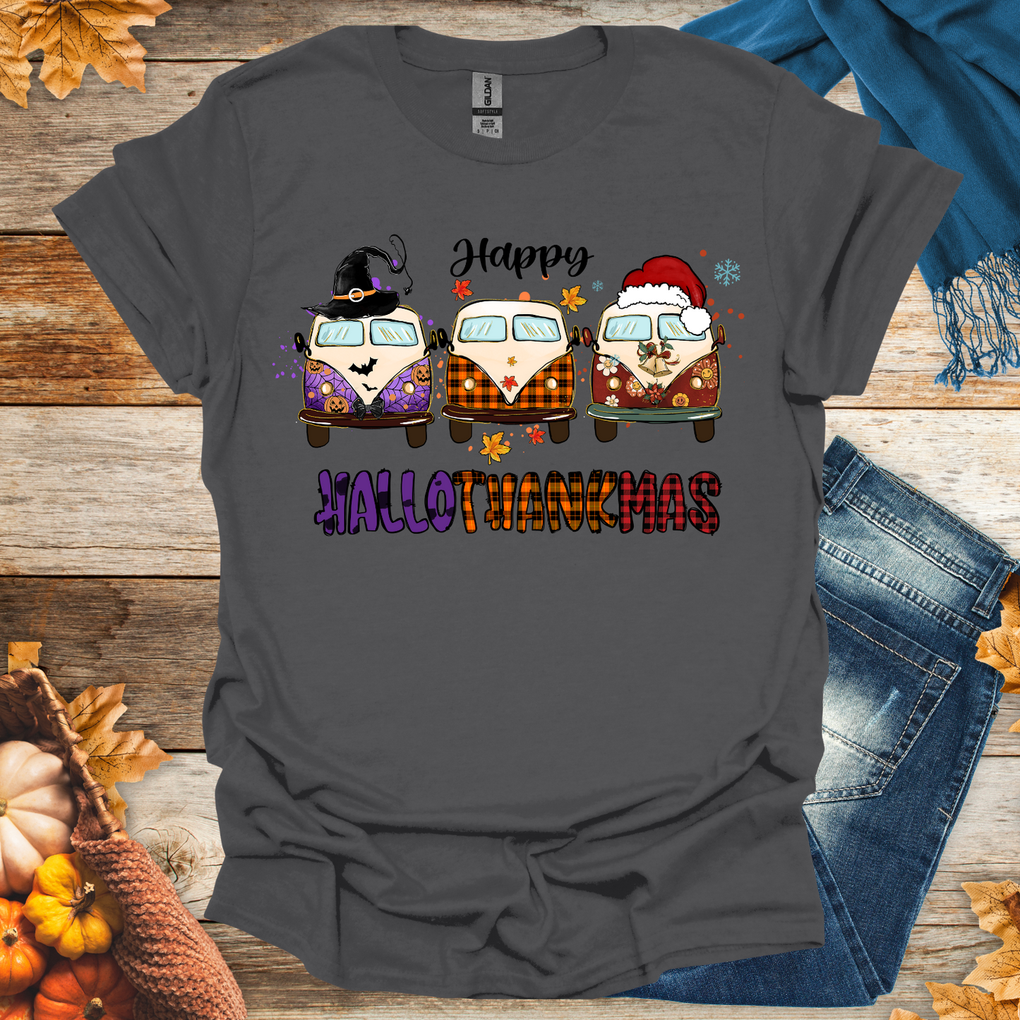 Happy Hallothankmas T-Shirt