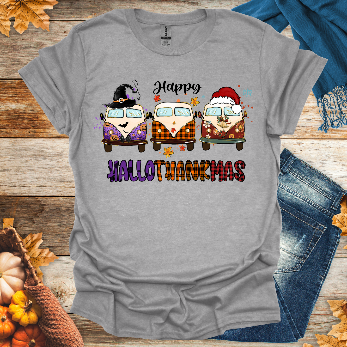 Happy Hallothankmas T-Shirt