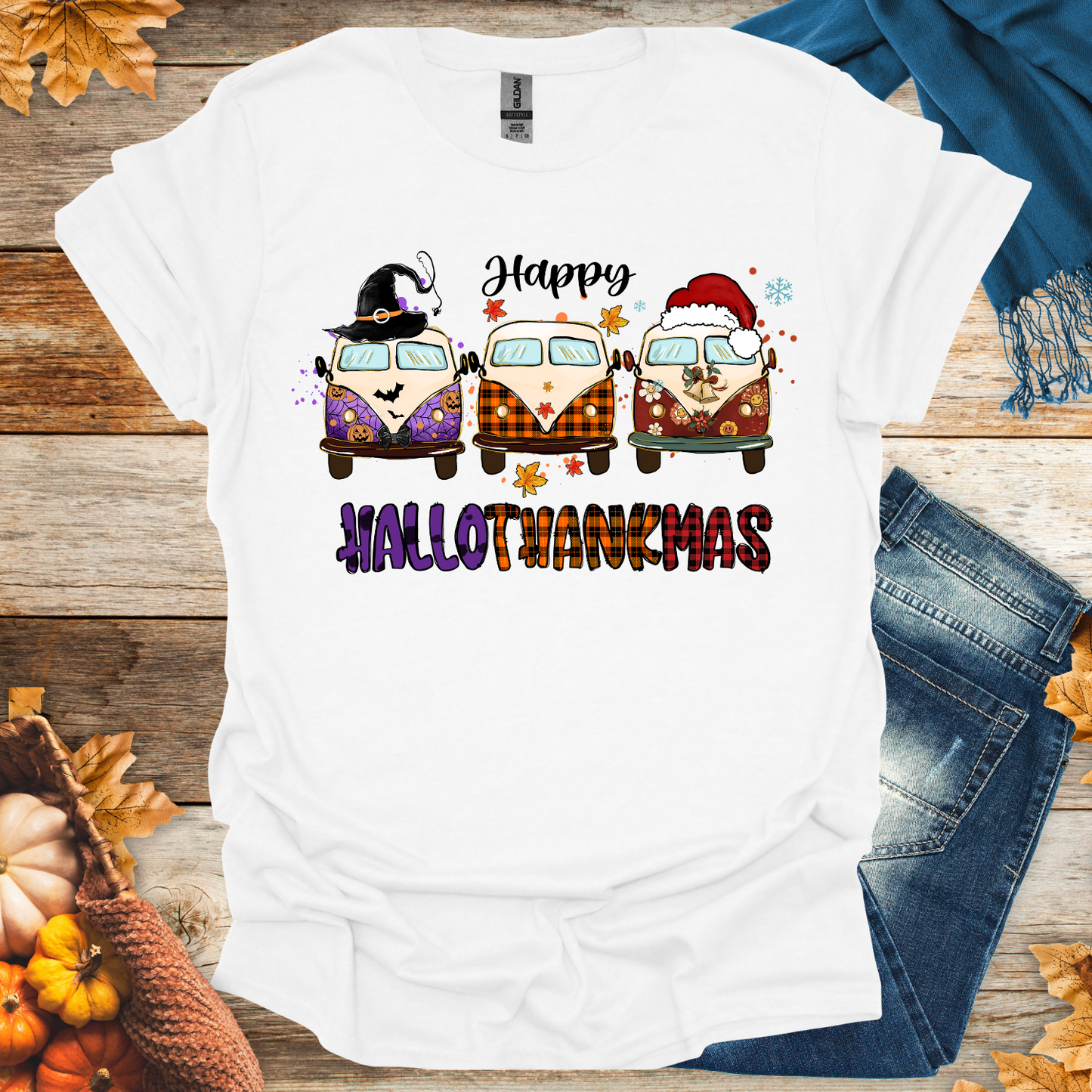 Happy Hallothankmas T-Shirt