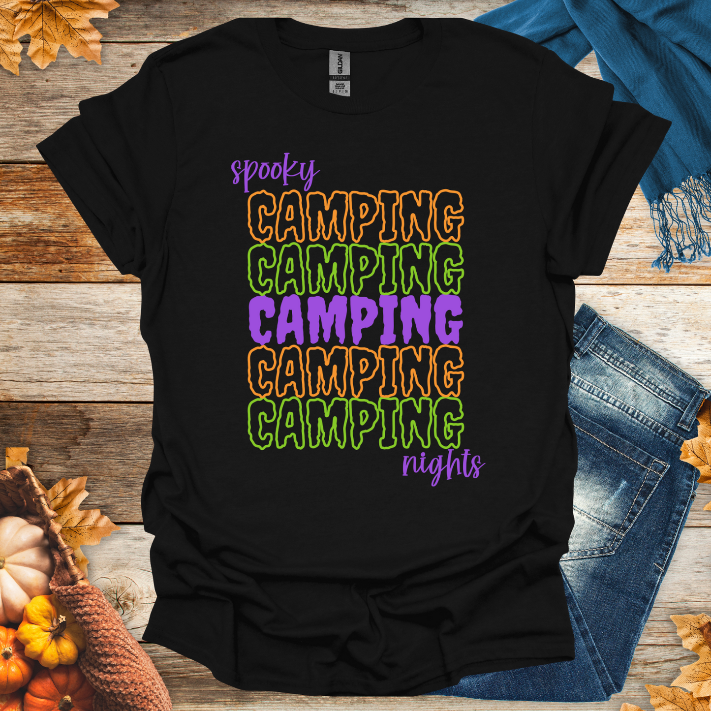 Spooky Camping Nights T-shirt