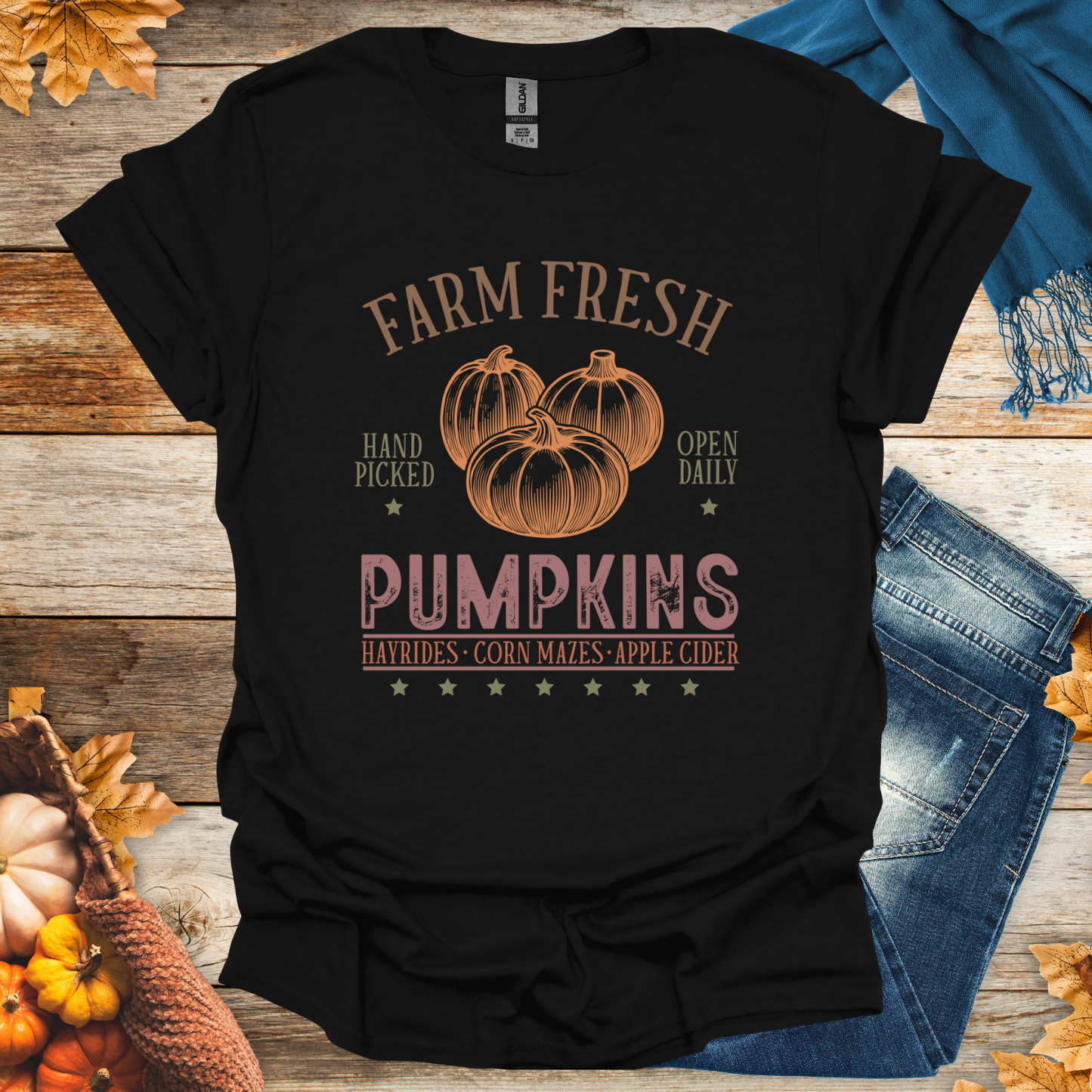 Fresh Farm Pumpkins T-Shirt