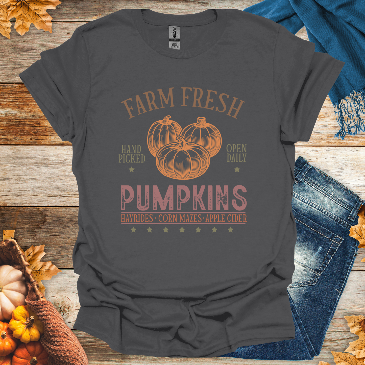 Fresh Farm Pumpkins T-Shirt