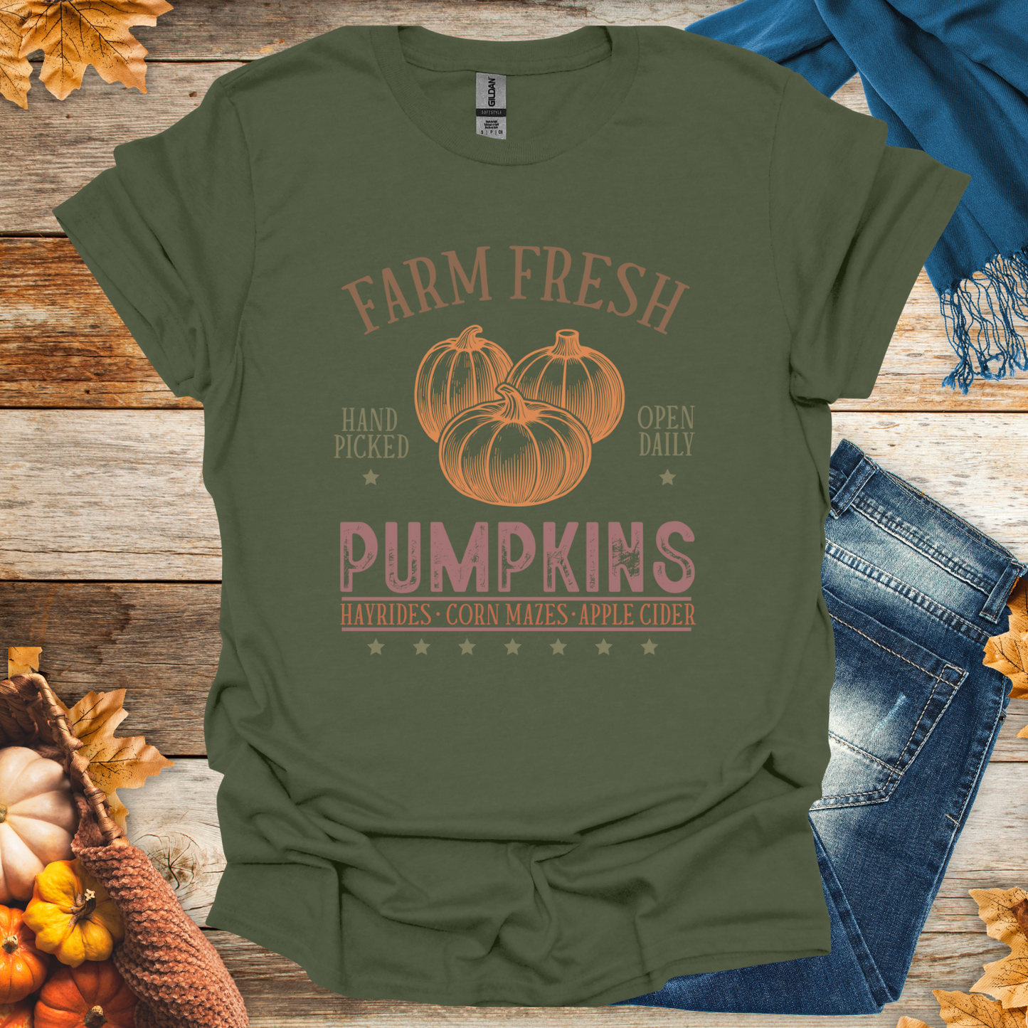 Fresh Farm Pumpkins T-Shirt