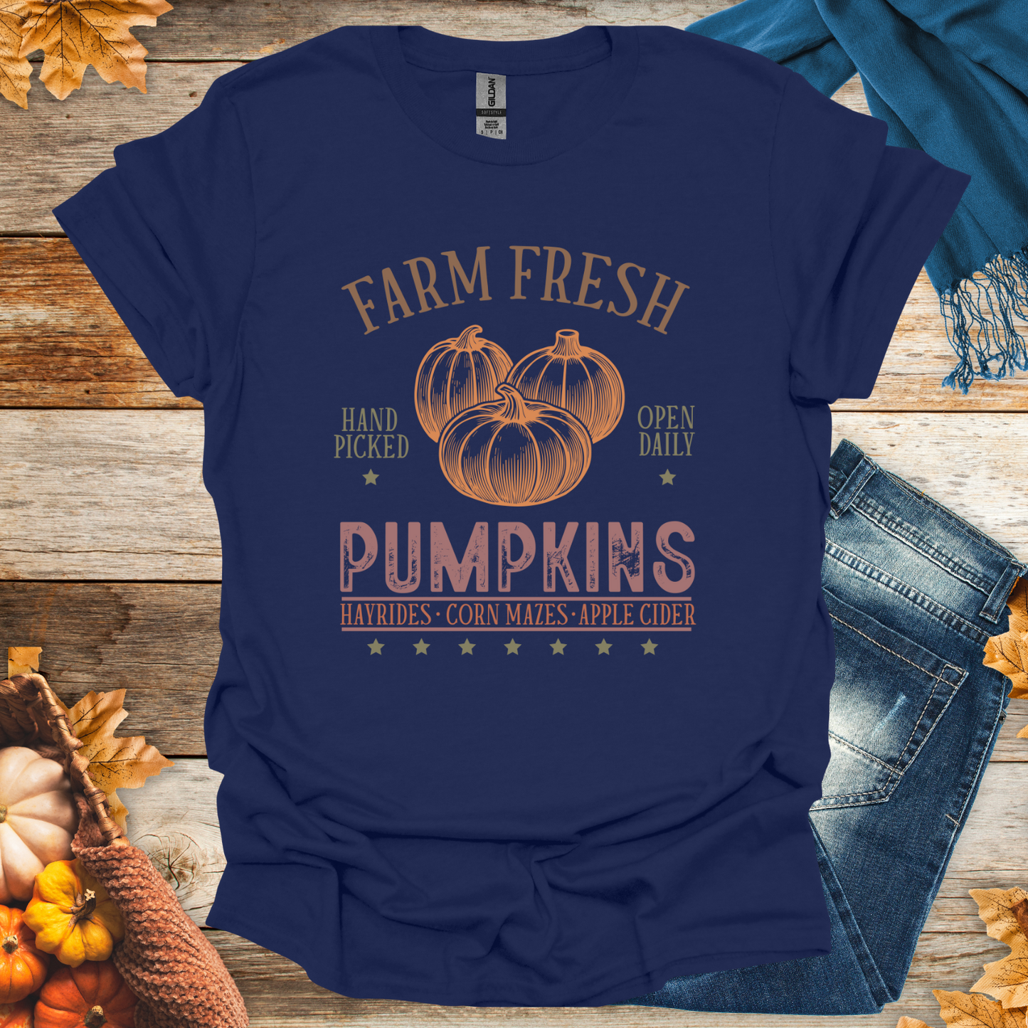 Fresh Farm Pumpkins T-Shirt