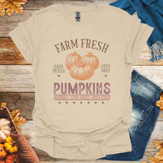 Fresh Farm Pumpkins T-Shirt