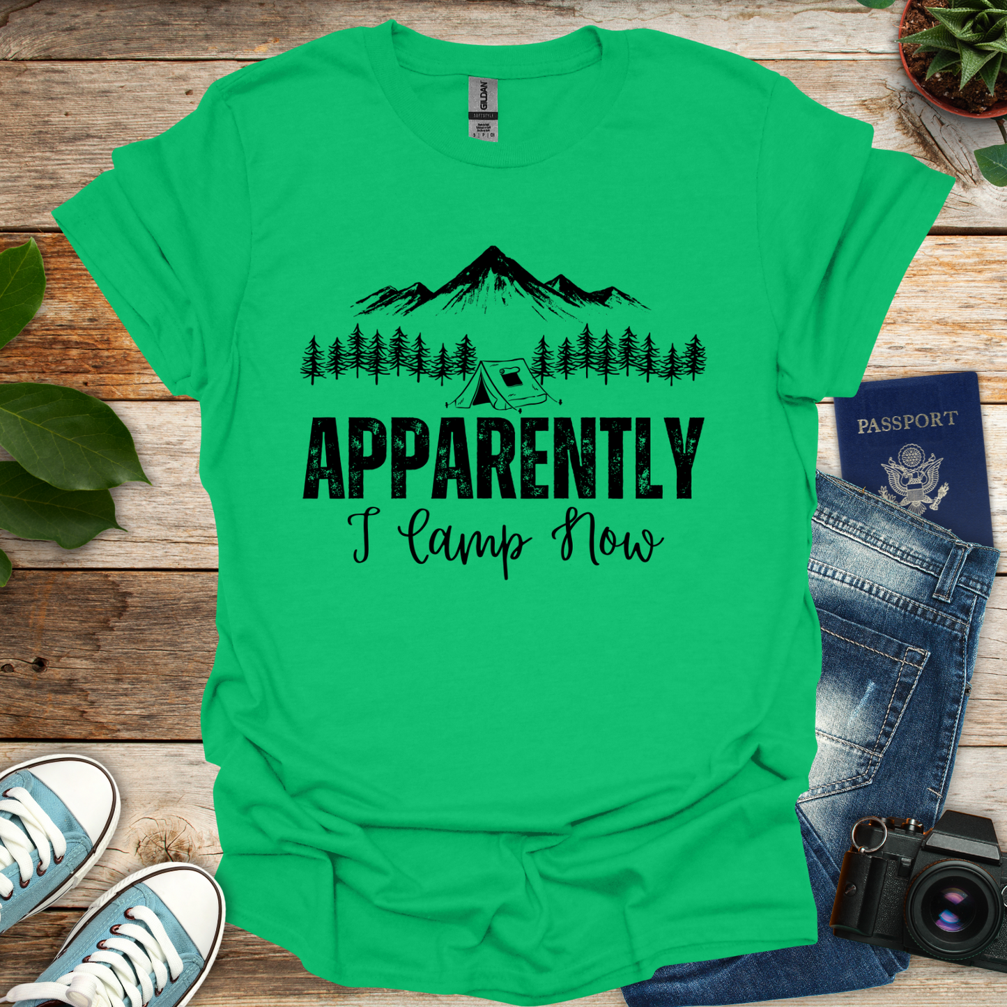 Apparently I camp Now T-Shirt