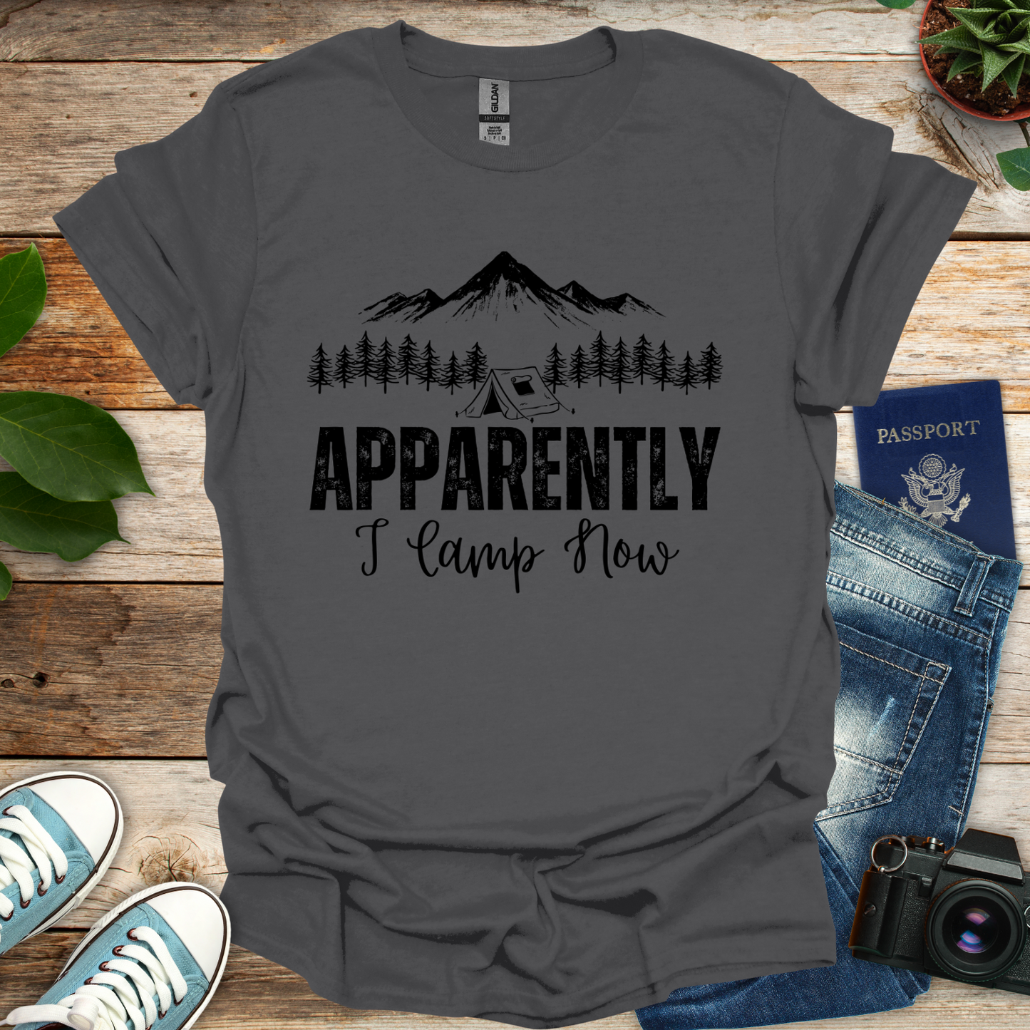 Apparently I camp Now T-Shirt