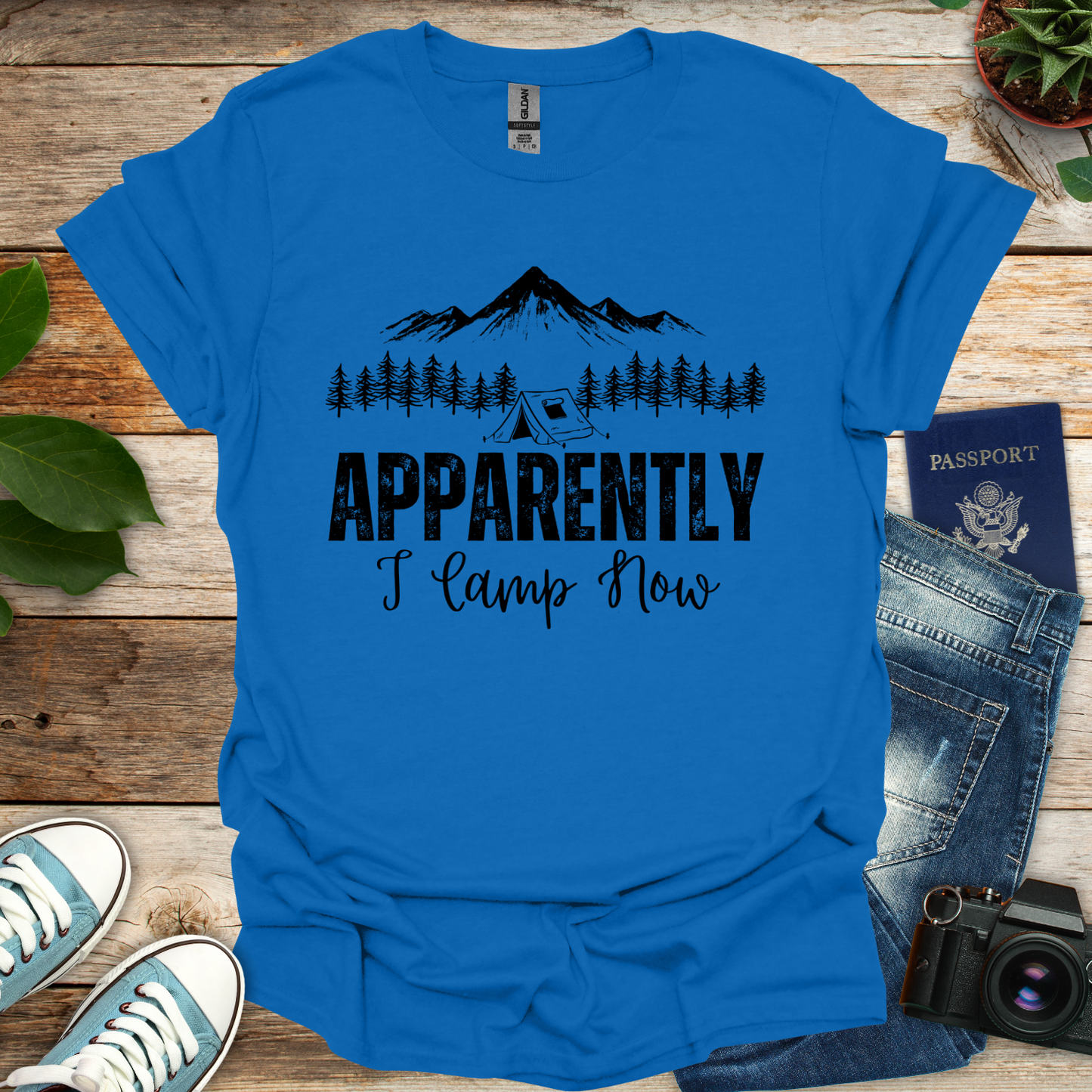 Apparently I camp Now T-Shirt