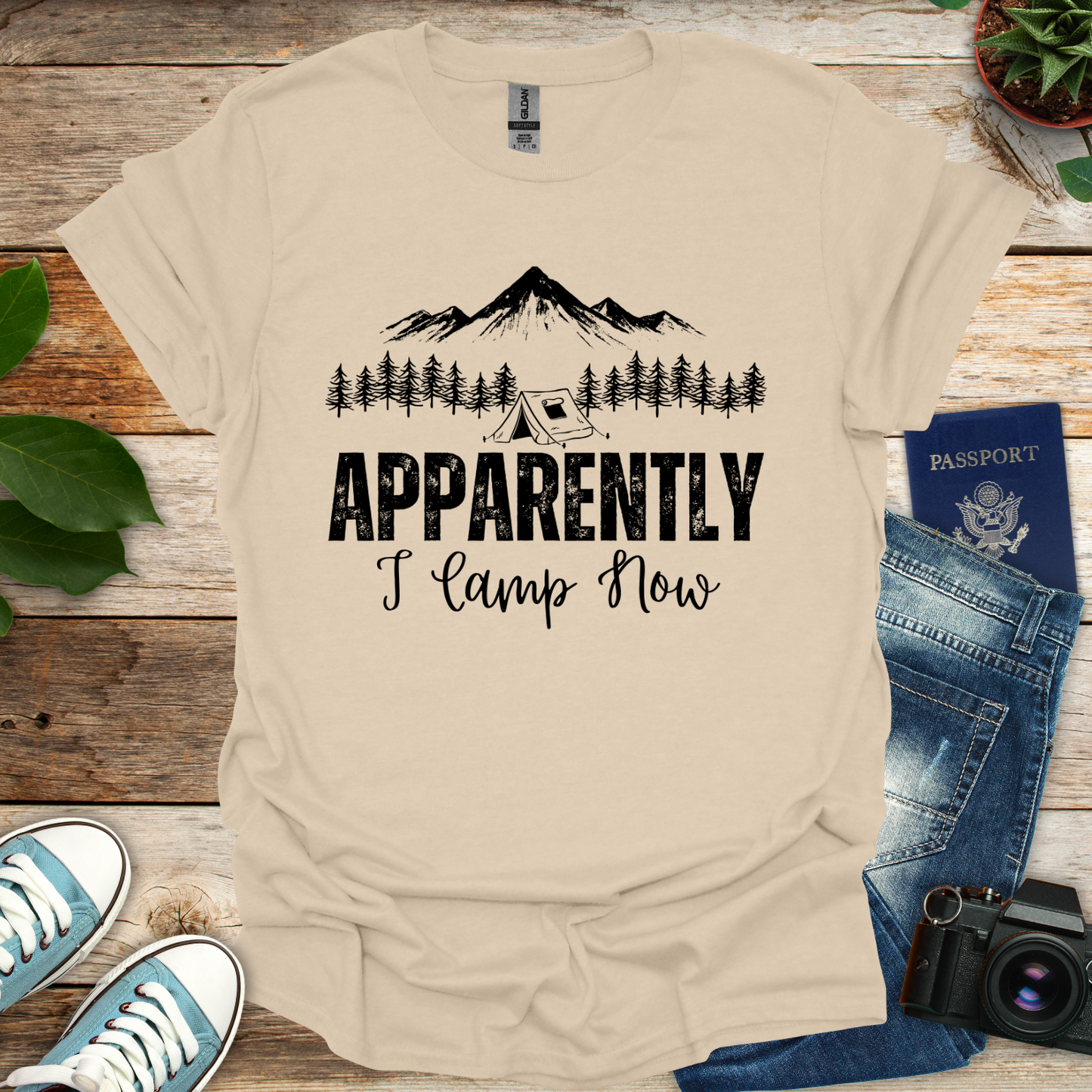 Apparently I camp Now T-Shirt