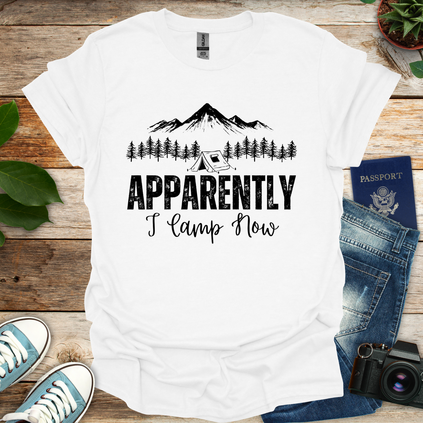 Apparently I camp Now T-Shirt