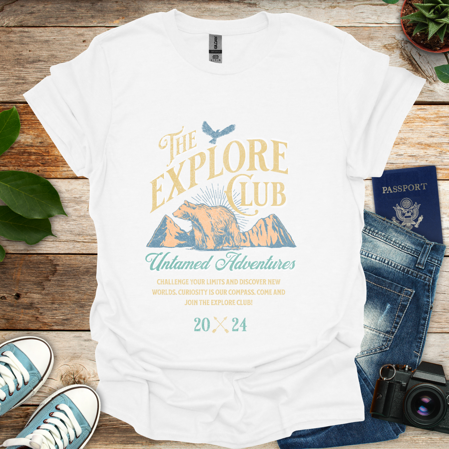 Explore Club Wild Adventures T-shirt