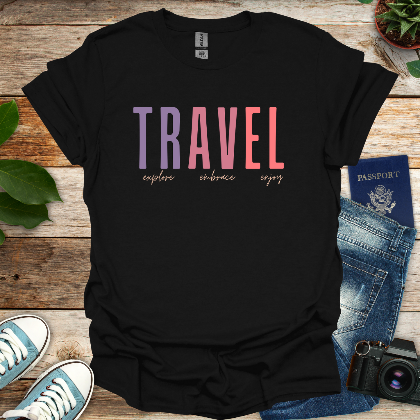 Explore Embrace Enjoy T-Shirt