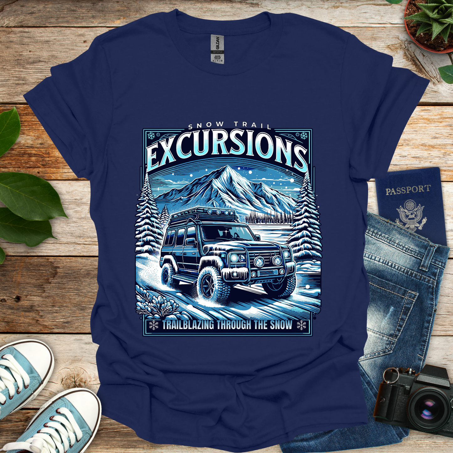 Snowtrail Excursion Tour T-Shirt