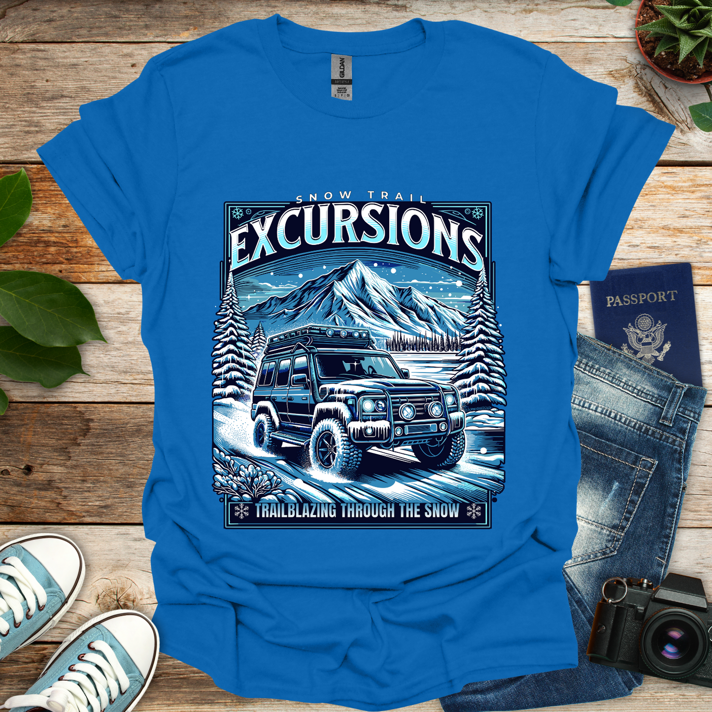 Snowtrail Excursion Tour T-Shirt