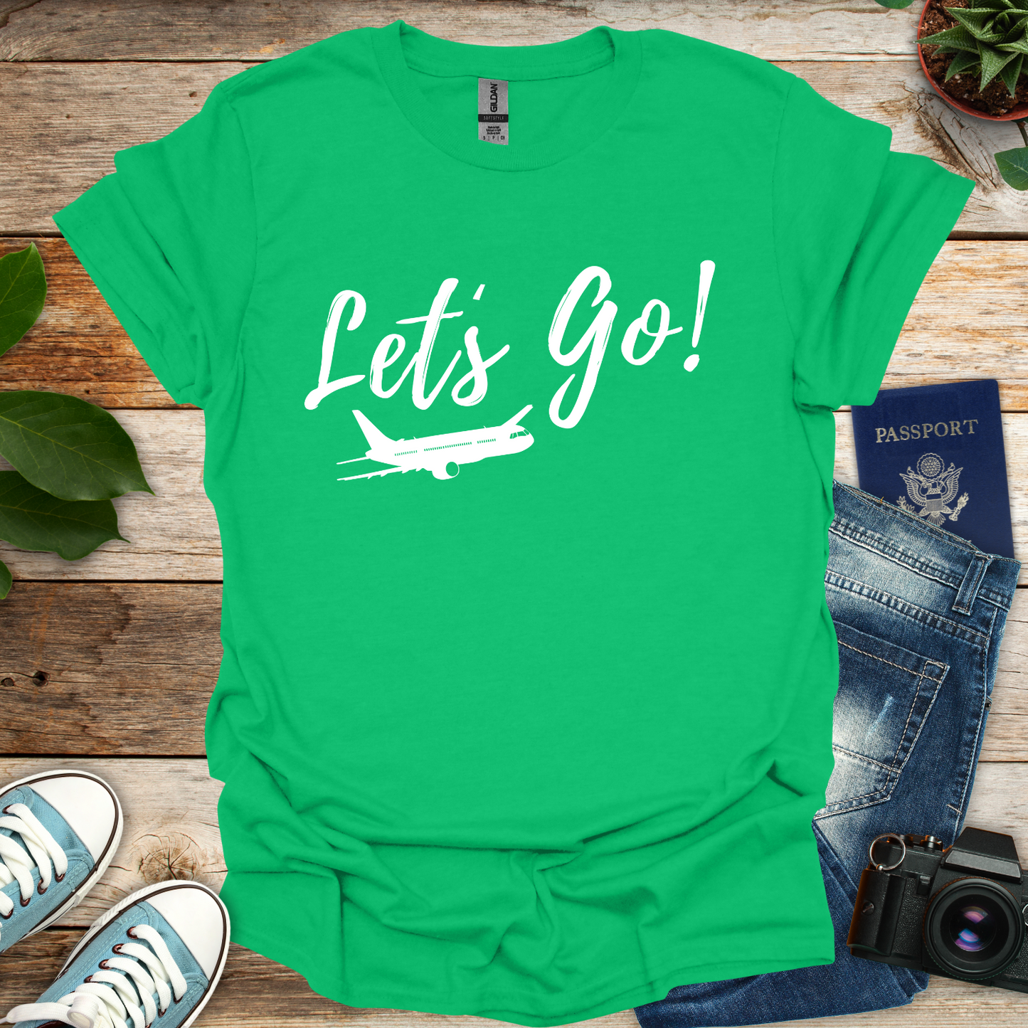 Lets Go! Plane T-Shirt