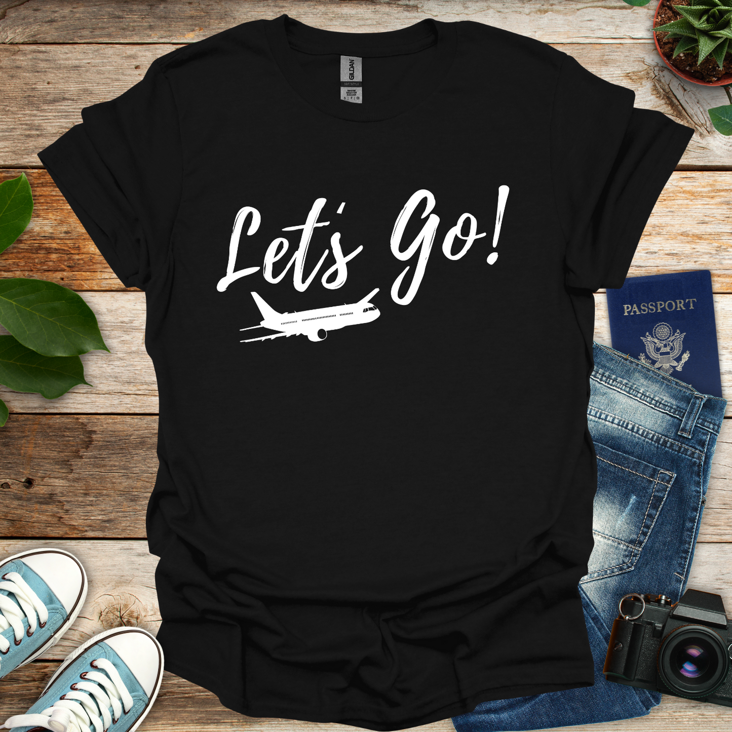 Lets Go! Plane T-Shirt