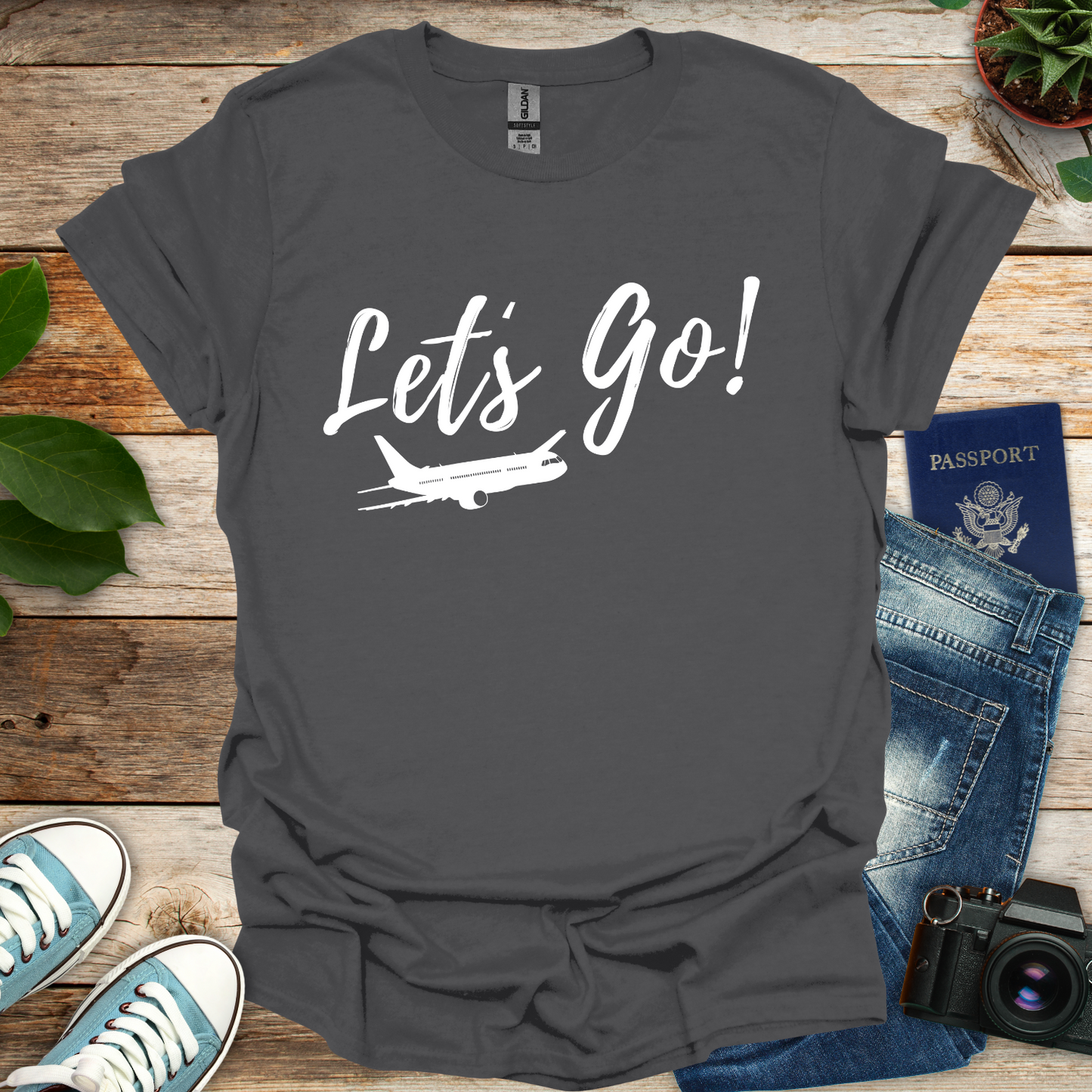 Lets Go! Plane T-Shirt