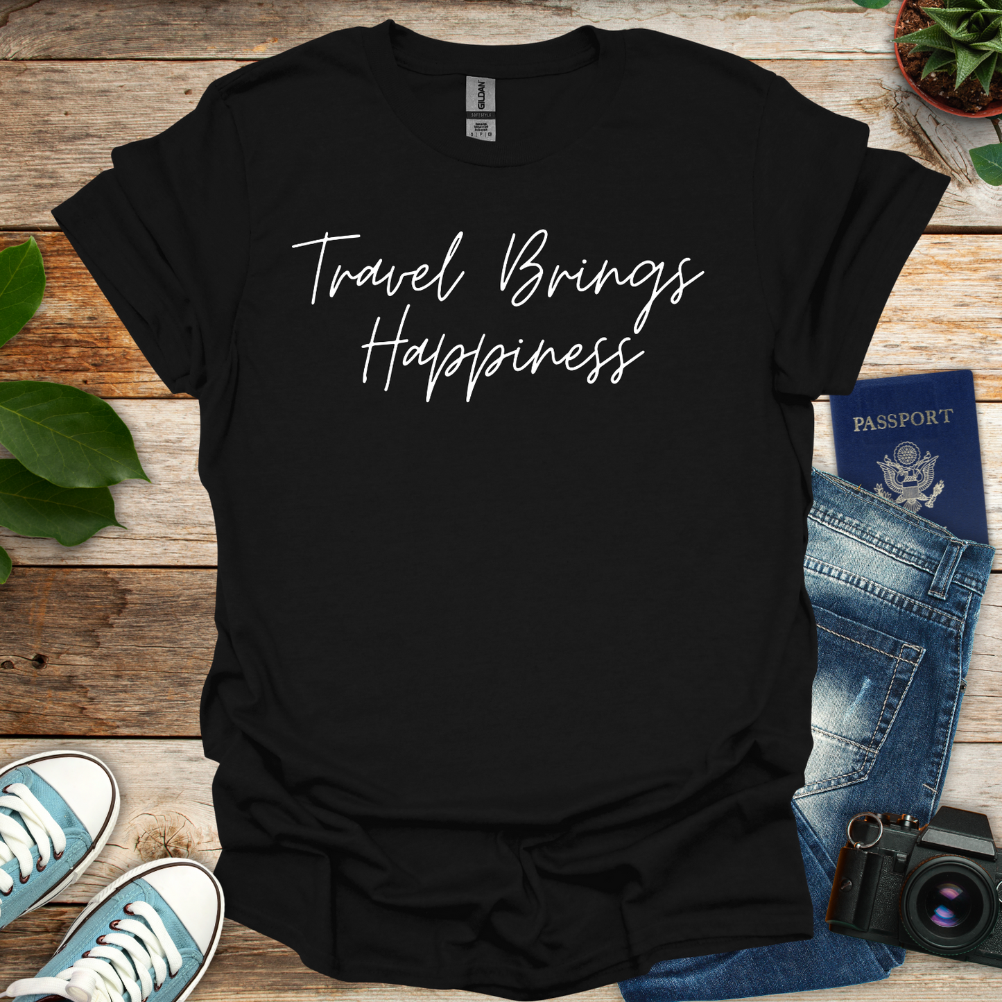 Travel Brings Happiness T-Shirt