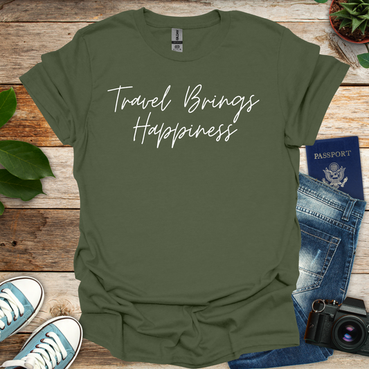 Travel Brings Happiness T-Shirt