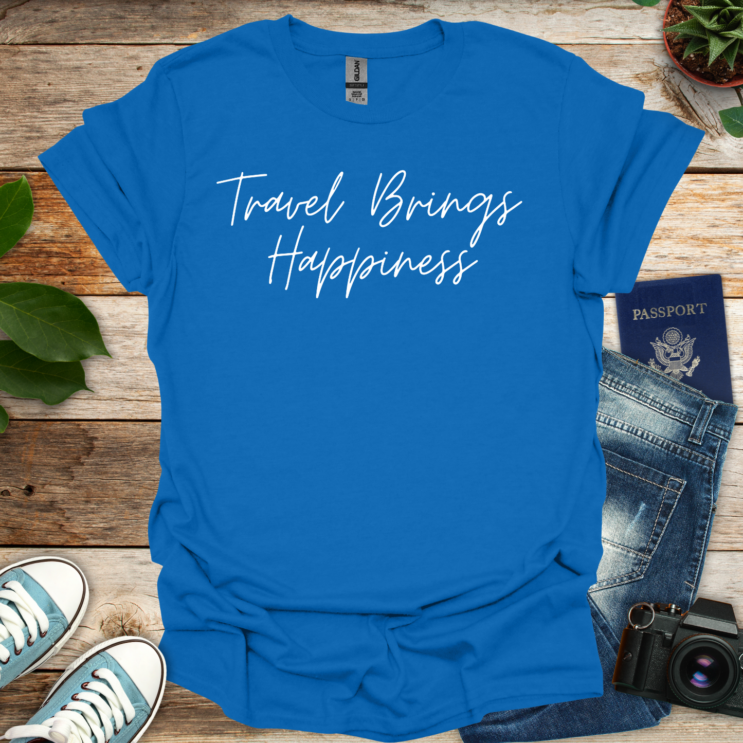 Travel Brings Happiness T-Shirt